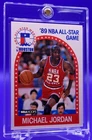 MICHAEL JORDAN NBA HOOPS ALL STAR ICONIC CARD NICE AND CLEAN PACK FRESH