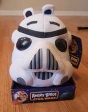 Star Wars Angry Birds 8" Storm Trooper Plush Medium Stuffed Animal