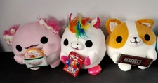 Zuru Mini Brands Snackles - Assorted Plush Lot Of 3
