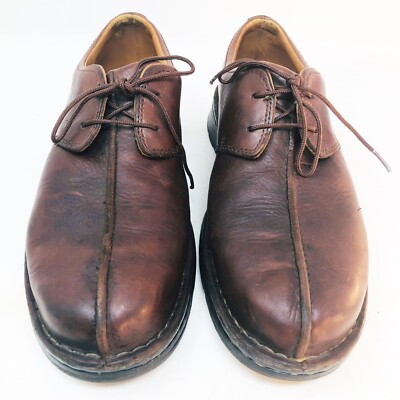 UGG Oxford Comfort Shoes Mens 9.5 Distressed Brown Split Toe  display picture 1