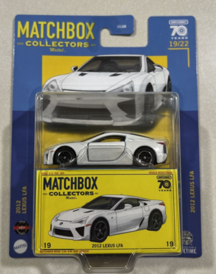 NEW 2023 Matchbox Collectors 2012 Lexus LFA #19 White | eBay