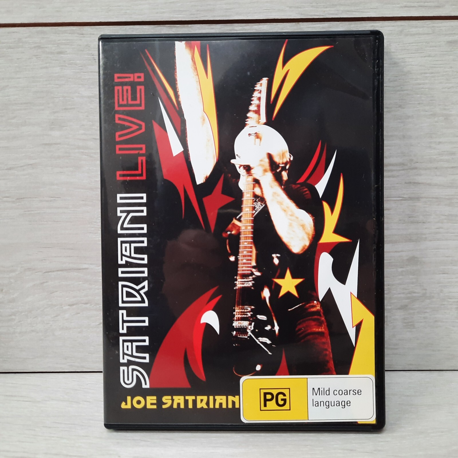Joe Satriani - Satriani Live -  DVD - 2006 Sony BMG Music Entertainment - VGC