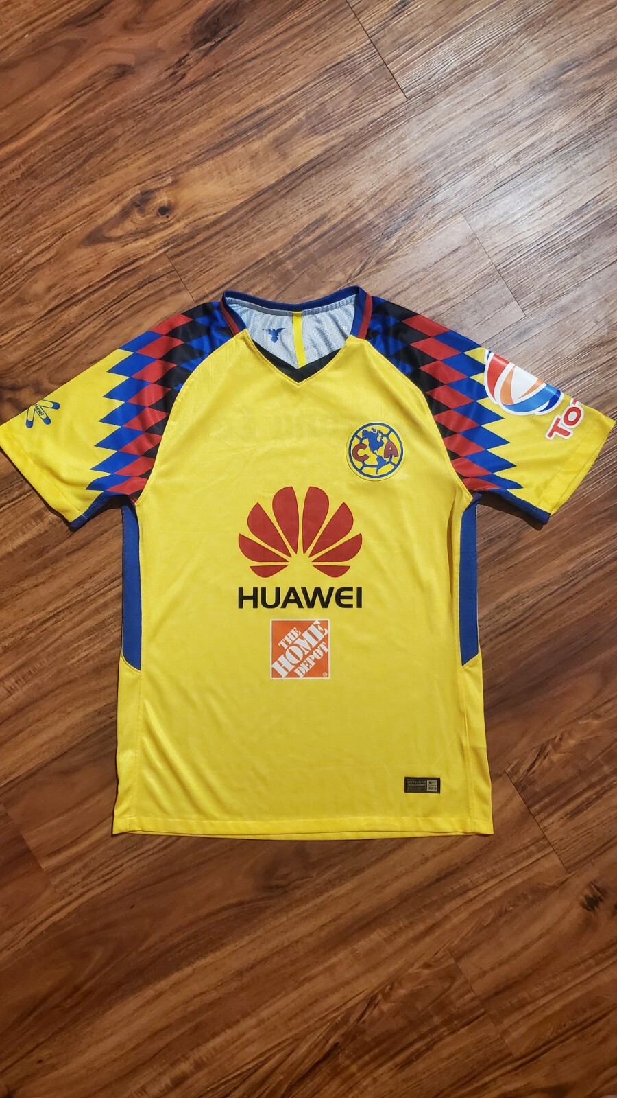 Nike Huawei CA Soccer Jersey Kit Mexico Futbol Caliente Small S