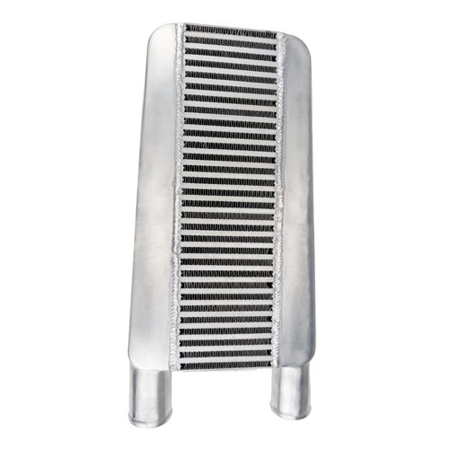 23"x11.25"x2.75" Universal Aluminum Front Mount Same Side Intercooler Turbo - Picture 8 of 10