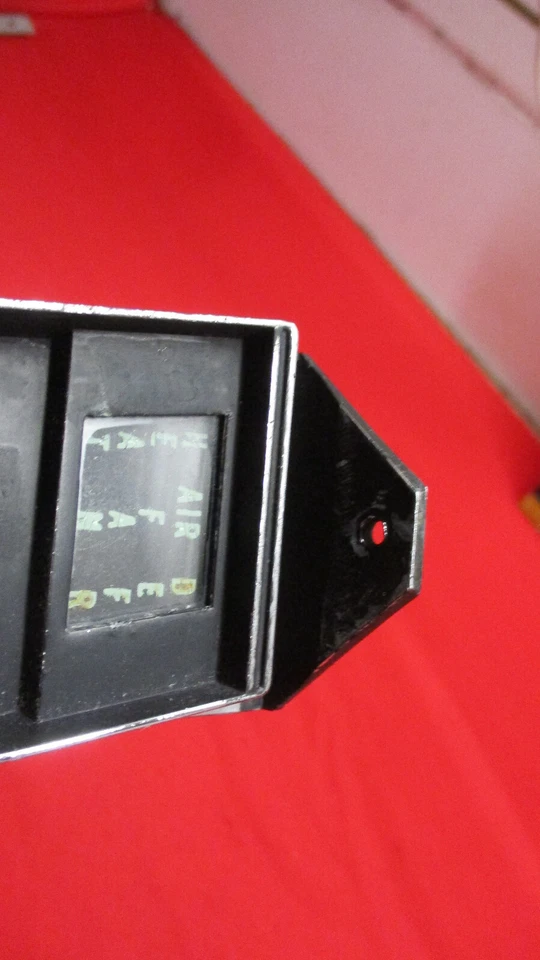 Chevrolet Van GMC 1971 1972 control de calefacción sin aire acondicionado G10 G20 G30 Foto 2 de 4