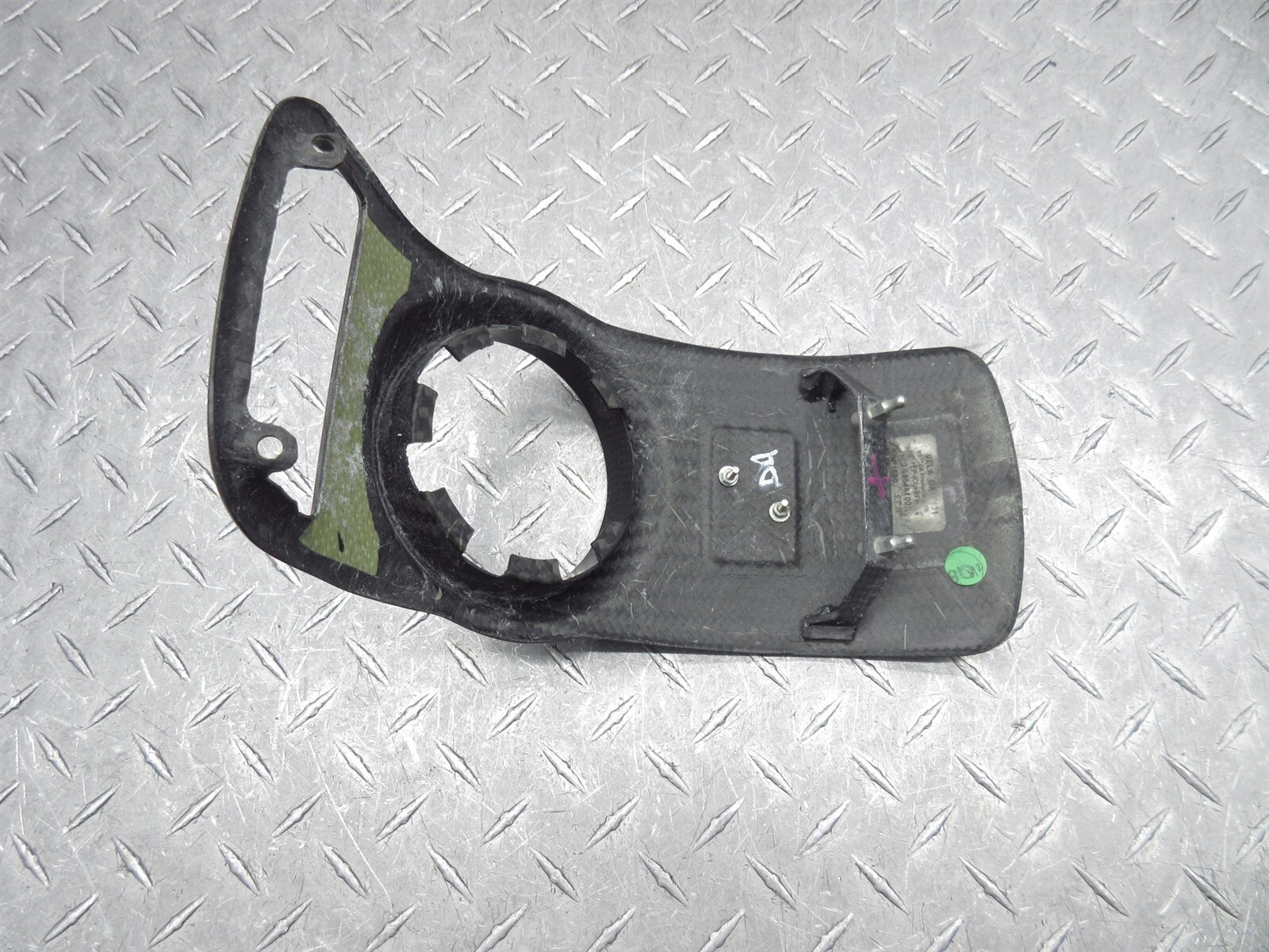 2008 Ferrari F430 Spider 81200800 Right Side Carbon Air AC Vent Dash Bezel Trim