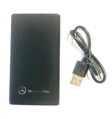 Mercedes Mobile Powerbank 4000mAh Externer Akku USB Not-Ladegerät NEU