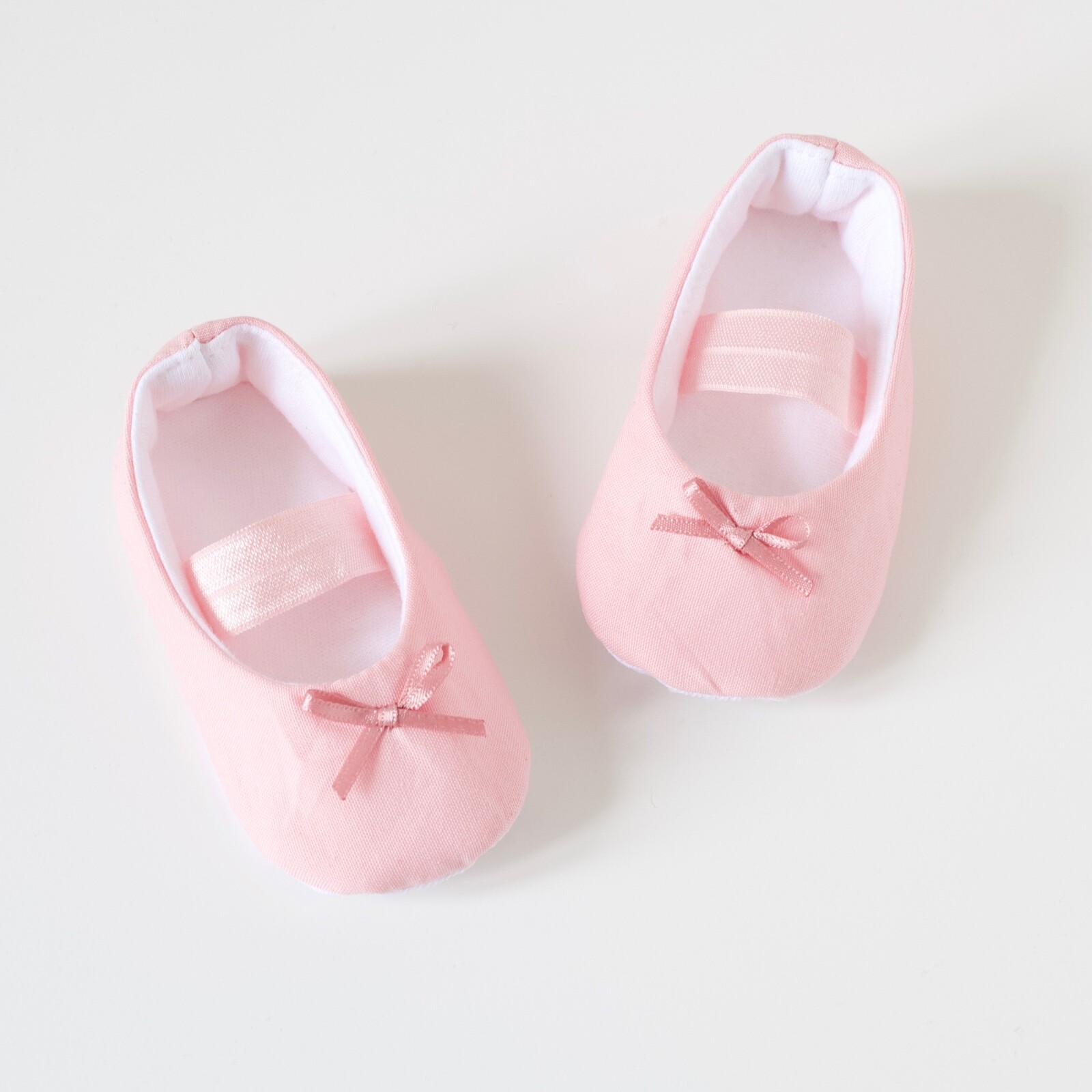 baby pink ballet flats