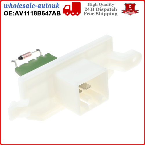 HEATER BLOWER RESISTOR FOR FORD TRANSIT CUSTOM CUSTOM V362 Bus Van 1804471 - Picture 10 of 10