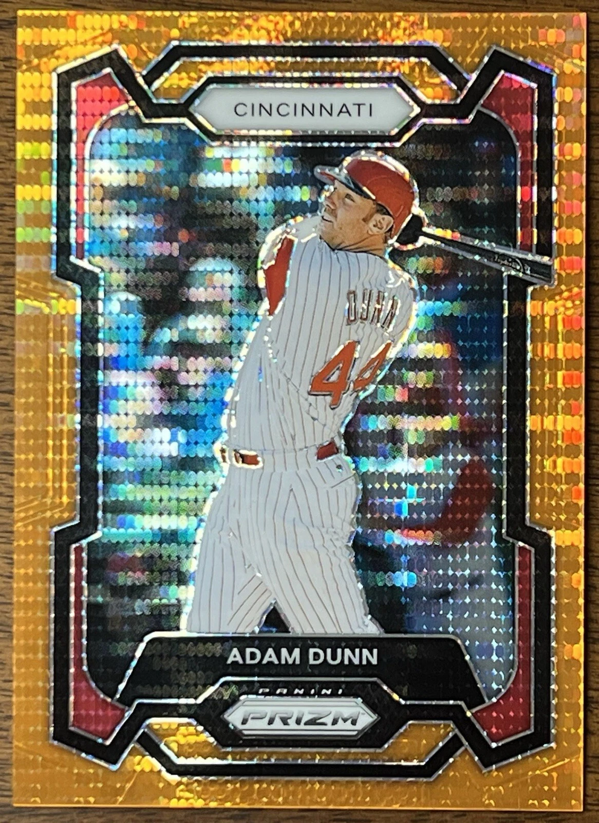 ADAM DUNN 2024 PRIZM ORANGE PULSAR PRIZM/399 REDS!