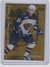 99-00 1999-00 BE A PLAYER MILLENNIUM RAY FERRARO AUTOGRAPH GOLD 14 THRASHERS