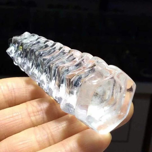 75.1g Natural White crystal Pagoda of Cultural Prosperity Reiki Heal - Picture 6 of 6