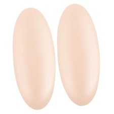 1 Pair Silicone orthotic leg pads adhesive calf support soft leg corrector MED