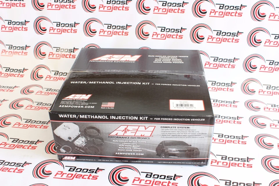 Kit de inyección de metanol de agua AEM V3 tanque de 1,15 galones con sensor MAP de fluido 30-3300 Foto 3 de 4