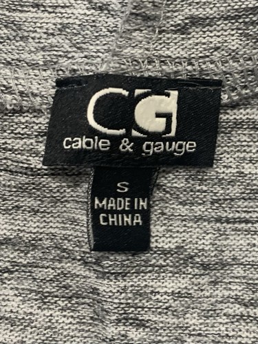 Cable & Gauge  Women's  Long Hoodie Dress Size Small - Picture 4 of 9