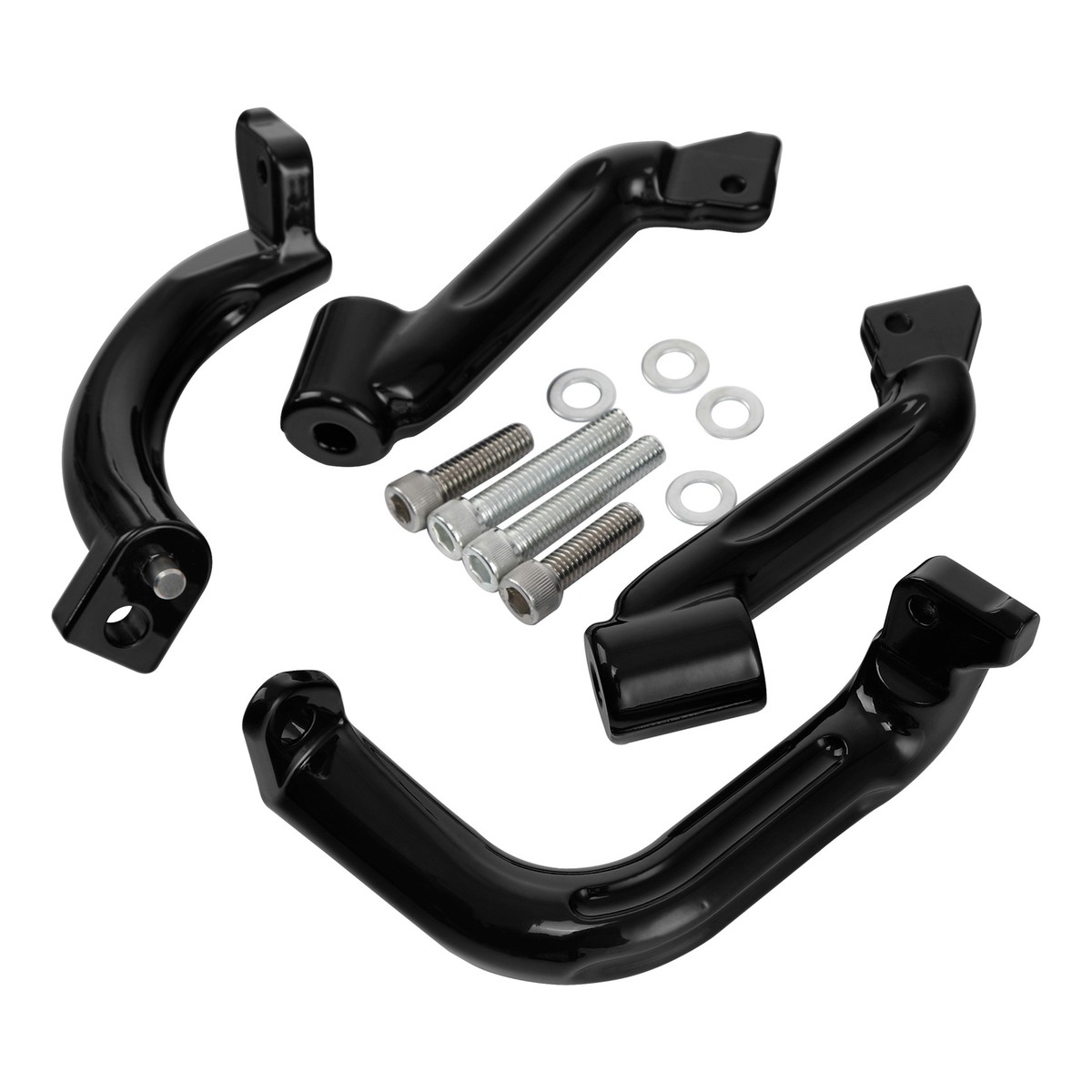 SLMOTO Driver Floorboard Mount Bracket For Harley Touring (Road Glide, Street Glide, Electra Glide, Road King) 2017-2023