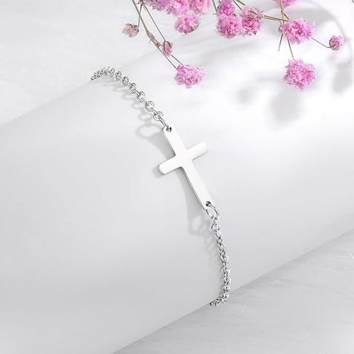 Christian Christmas Gifts for Women, Religious Cross Bracelet Gifts for Women/Da - Bild 2 von 3