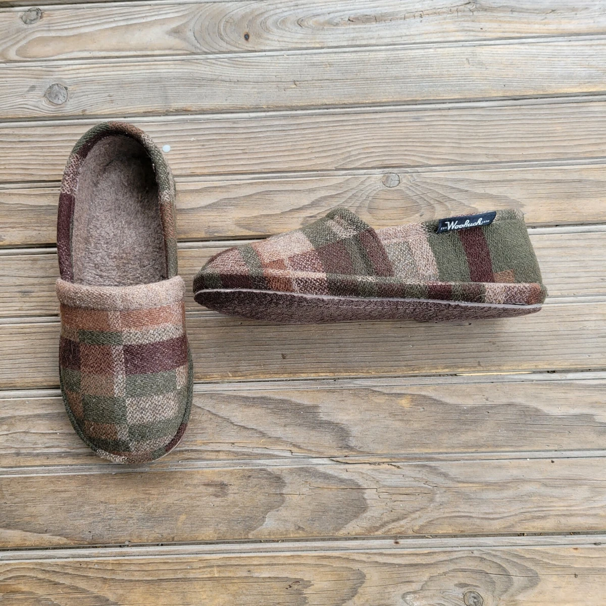 Woolrich wool slippers sales