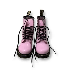 Dr. Martens 1460 W Boot  Lovely Pale Pink Doc Patent Women’s US 5 UK 3 EUR 36