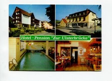 ancient postcard Tann Hotel-Pension Zur Ulsterbrücke various views // 31