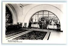 Romanian House Restaurant Vestibule Dining Room New York NY RPPC Postcard Jn15