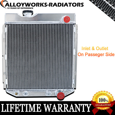 4 Row Radiator For 1965-66 Mustang 1960-1965 Ford Falcon Ranchero Mercury Comet