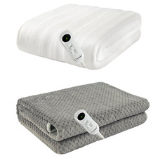 Electric Heated Under Blanket Comfort Control Fast Heat Up Cosy Warm Washable
