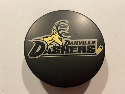 Puck DANVILLE DASHERS Federal Hockey League ORIGINAL Logo