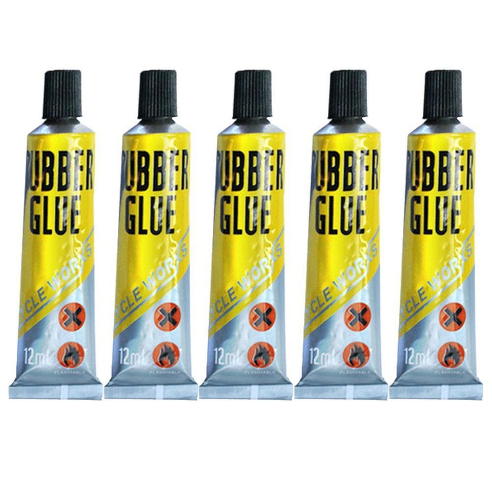 5Pcs Rubber Solution Cement Puncture Glue Repair Bike Tyre Bicycle Hole