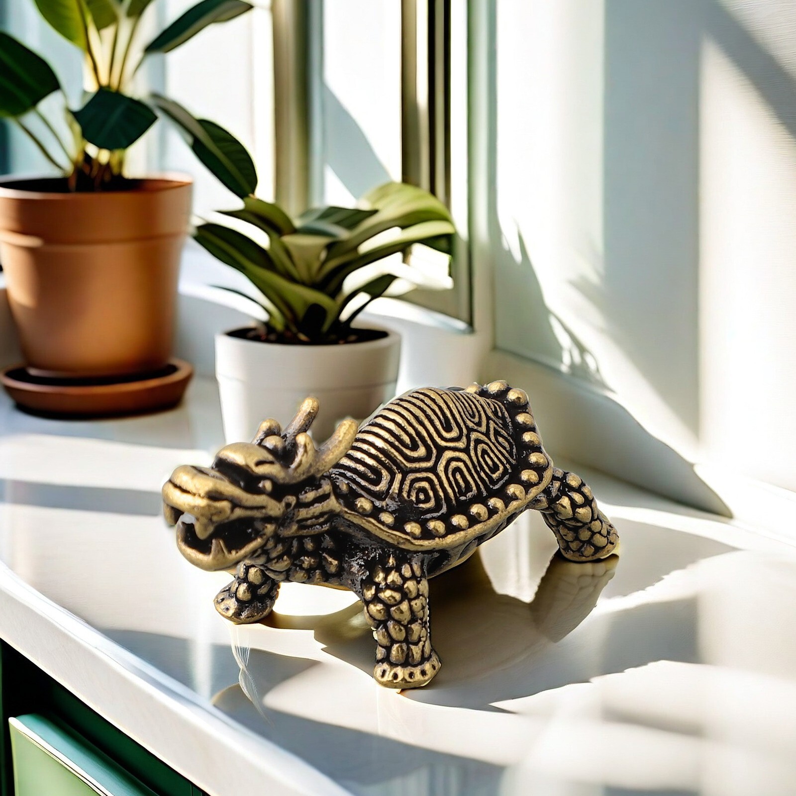 Acquista Versatile Scultura Di Tartaruga In Bronzo In Contemporary Designs - 12