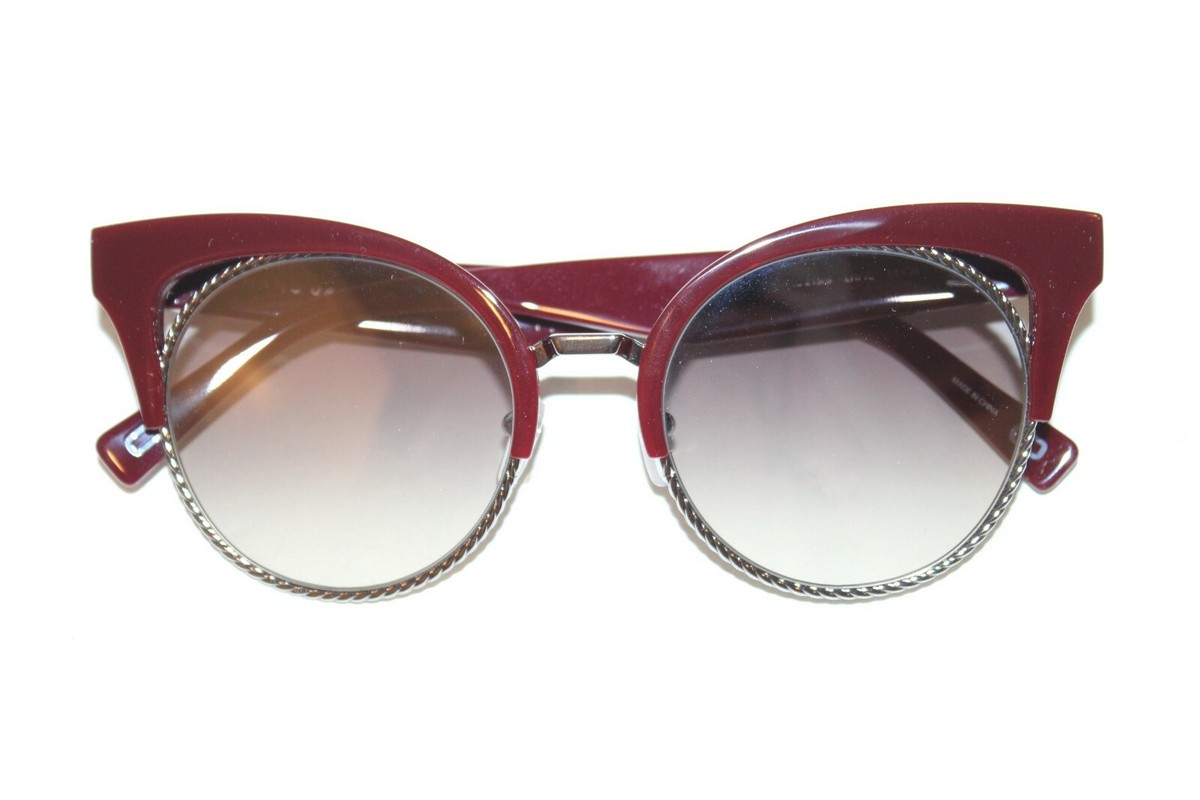 NEW MARC JACOBS 215/S LHF RED GREY CAT EYE AUTHENTIC  display picture 1