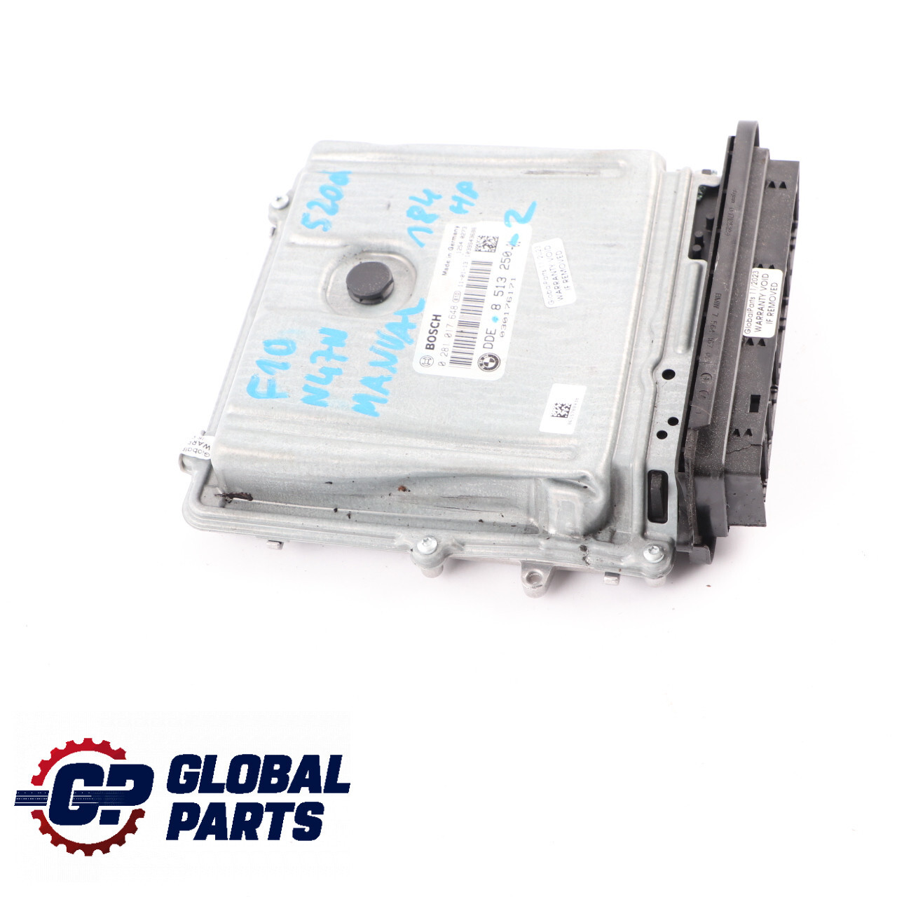 BMW 5 Series F10 ECU 520d 2010-2014 DDE 8513250-01 0 281 017 648 