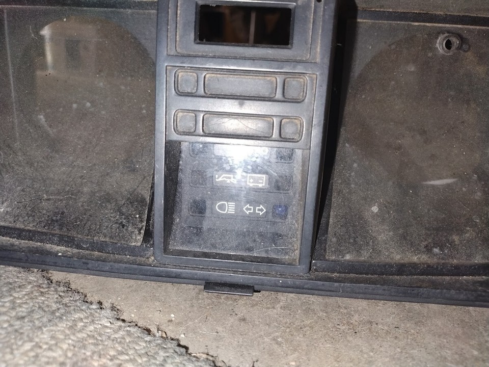 VW Vanagon 8592 Instrument Cluster Housing w/o Gauges eBay