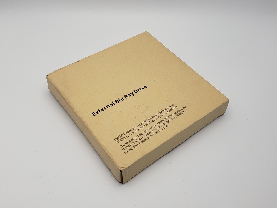 wintale External Bluray DVD Drive Portable 3D Read Writer Burner