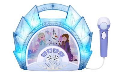 eKids Frozen Bluetooth Karaoke Machine with Built in Music