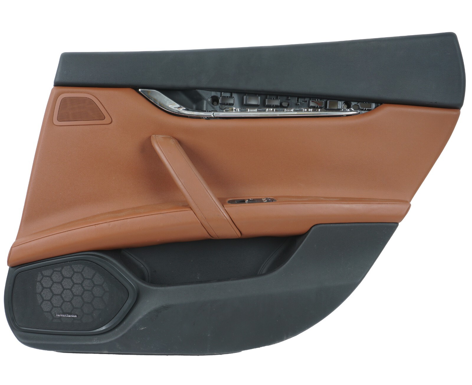 14-17 MASERATI QUATTROPORTE REAR RIGHT PASSENGER SIDE DOOR PANEL TRIM OEM