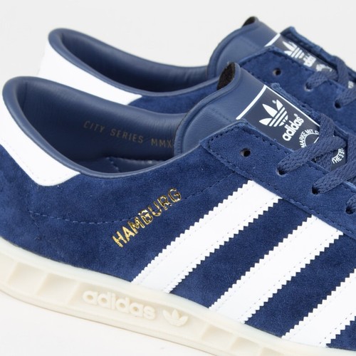 adidas Hamburg City Series Tech Indigo Blue White UK 9 US 9.5 Eur 43.5 - 第 1/5 張圖片
