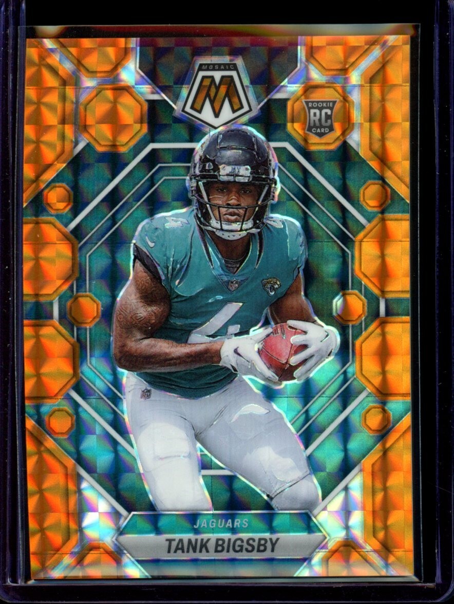 2023 Panini Mosaic #364 Tank Bigsby Orange /199 Rookie Card RC Jaguars