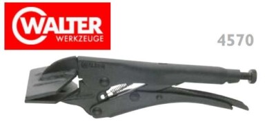 Carl Walter 4570 Grip Pliers 7 Inch Long with Wide Paddle Jaw Made in Germany
