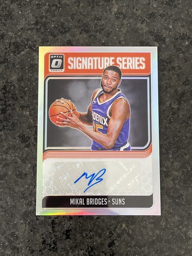 Mikal Bridges [Holo] #MKB 2018 Panini Donruss Optic Signature Series card