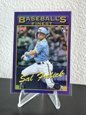 2024 Topps Finest Sal Felick Baseball's Finest 93-23 Purple