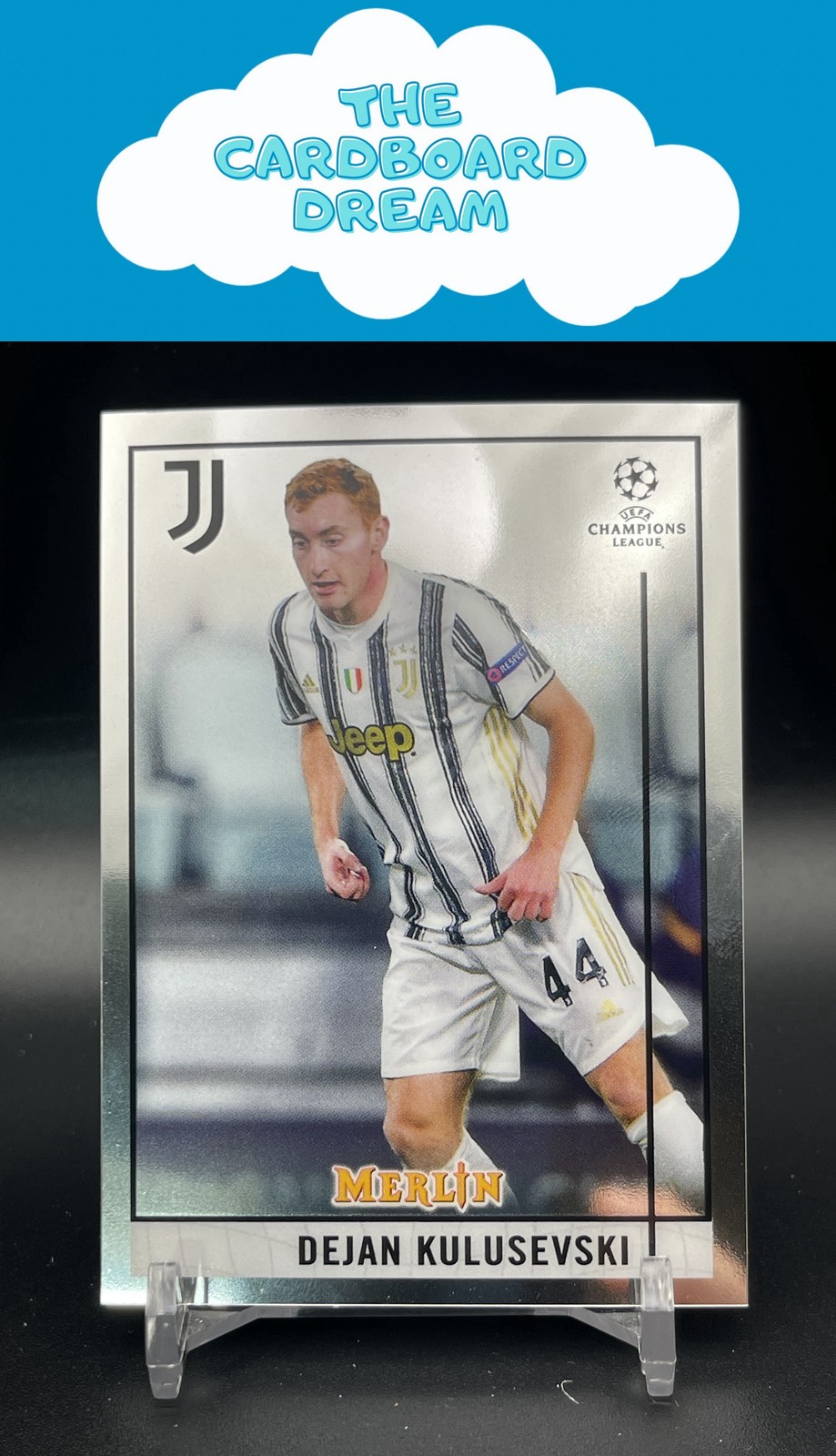 Dejan Kulusevski 2020-21 Merlin UEFA Champions League #85 Juventus Sweden