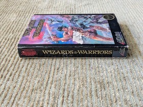 Wizards & Warriors Nintendo NES Complete CIB Tested Working