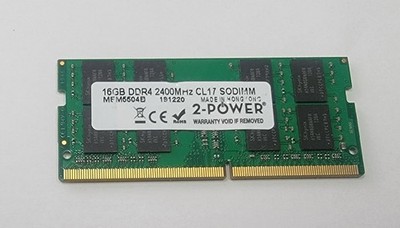 2-Power 16GB - PC4-19200 (DDR4-2400) - 1,2V - SoDimm - MEM5504B - RAM SPEICHER