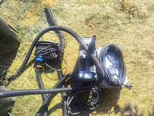 Pond Filter System Mechanical Debris Removal Plastic with Pump UV Filter & Hose
