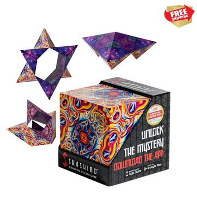 Shape Shifting Box -  STEM Fidget Toy with Ultra Strong Magnets - Puzzle Cube...