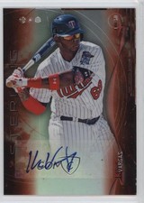 2014 Bowman Sterling Prospect Orange Refractor 35/75 Kennys Vargas Auto 0o9