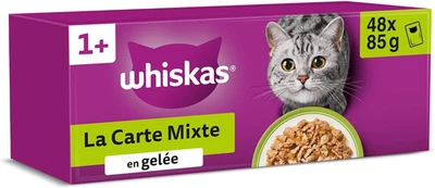 Repas - 48 Sachets Fraîcheur - La Carte Mixte (4 Variétés) - Pâtée Pour Chat Adu - Photo 1/4