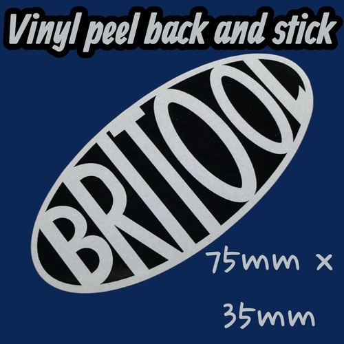 BRITOOL vinyl sticker tool box tools spanner spanner’s chest box ...