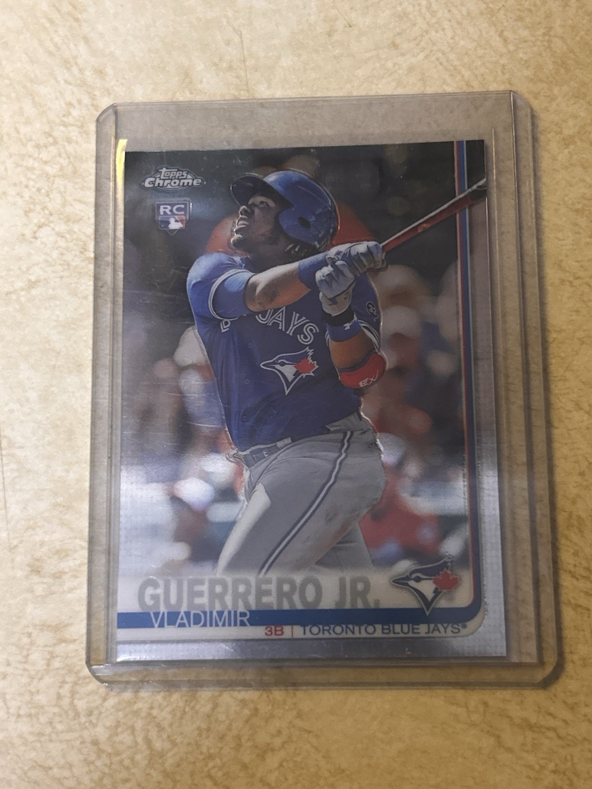 Topps 2019 Chrome Vladimir Guerrero Jr. Toronto Blue Jays Rookie #201 Base MLB
